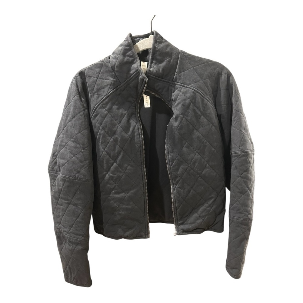 Women's Quilted Black Jacket